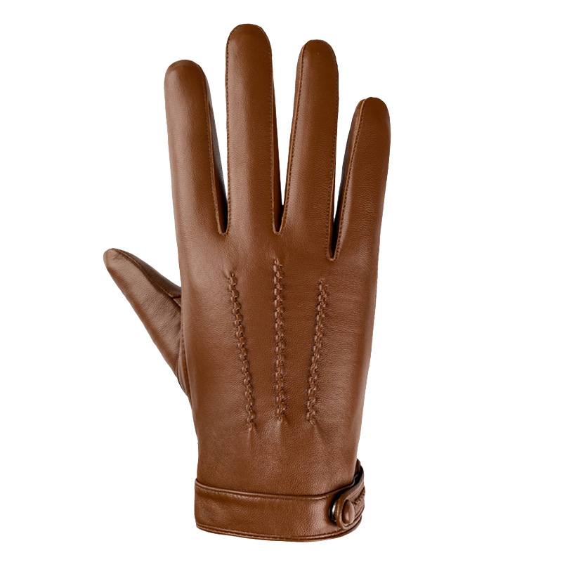 Leather Driving Glove - Guantes de piel de oveja para