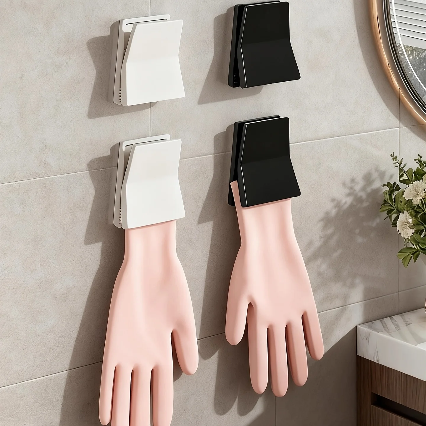 Dish Glove Rubber - Soporte de goma para guantes de