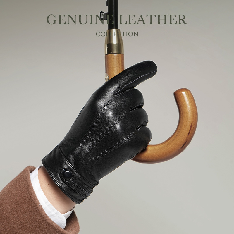 Guantes de piel de oveja para  - Leather Driving Glove reseña y precio