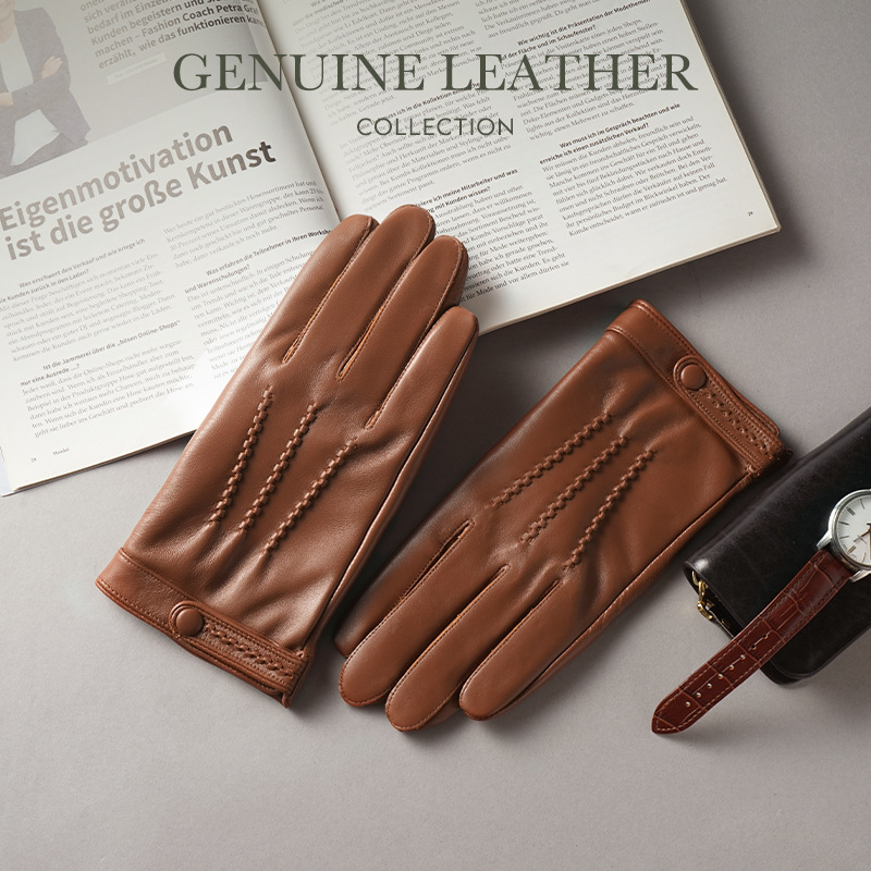 Guantes de piel de oveja para  - Leather Driving Glove reseña y precio