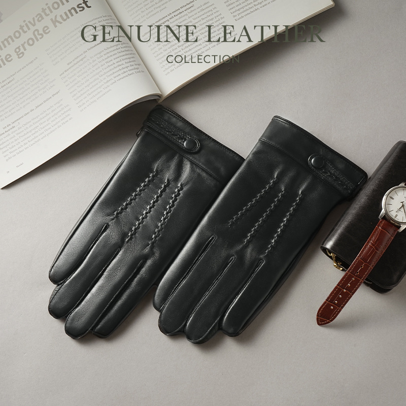 Guantes de piel de oveja para  - Leather Driving Glove reseña y precio