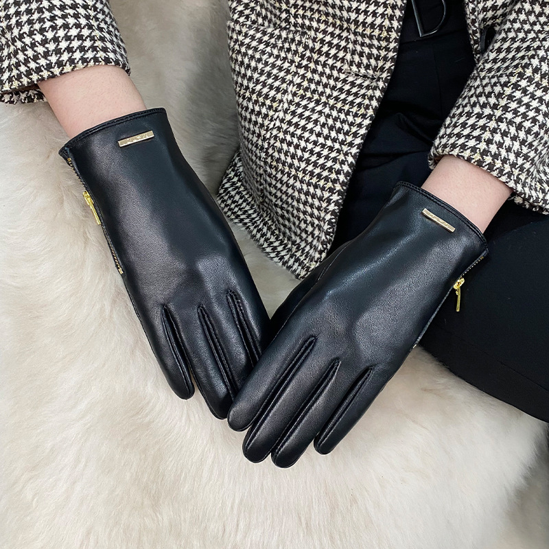 Guantes de piel de oveja para  - Leather Driving Glove reseña y precio