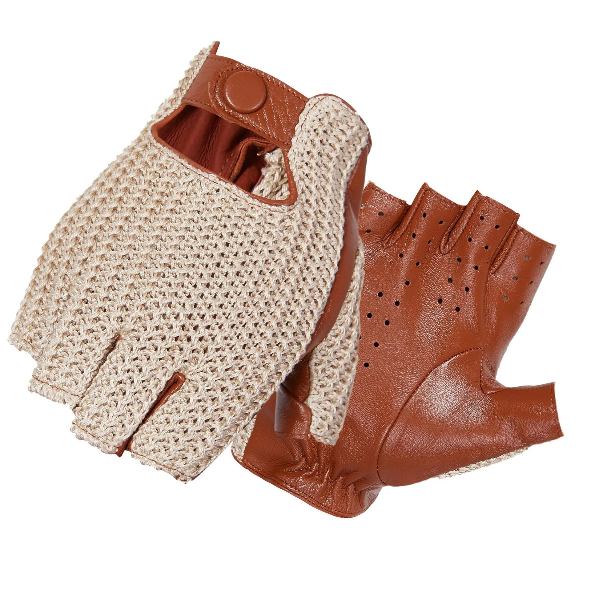 Guantes cortos de cuero genuin - Leather Driving Glove reseña y precio