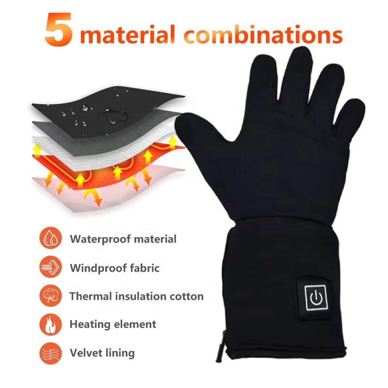 Guantes de esquí cálidos e imp - Ski Glove Waterproof reseña y precio
