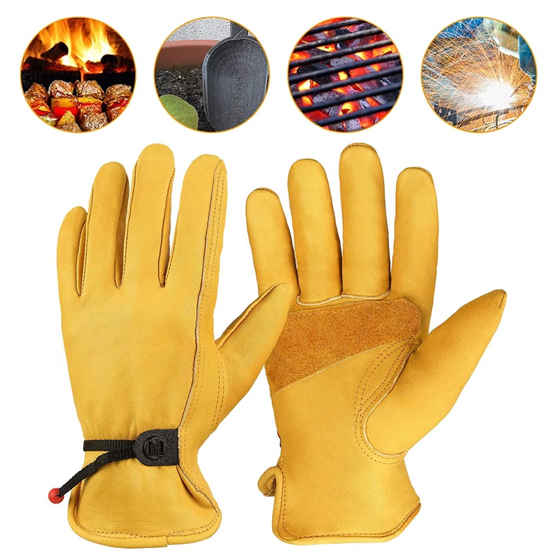 1 par de guantes de trabajo de - Leather Driving Glove reseña y precio